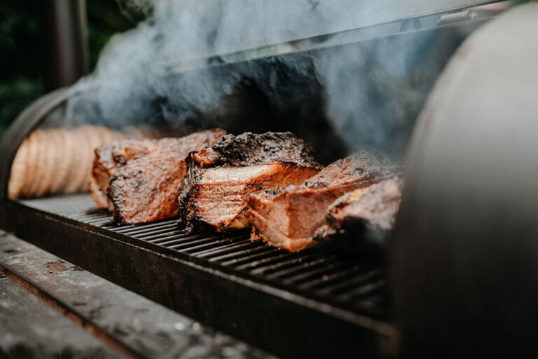 barbecue à fumoir