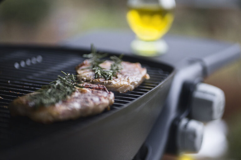 barbecue de table à gaz