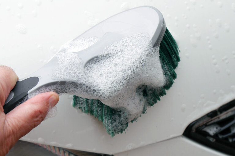 brosse de lavage de voiture
