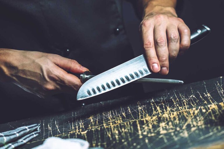 couteau santoku