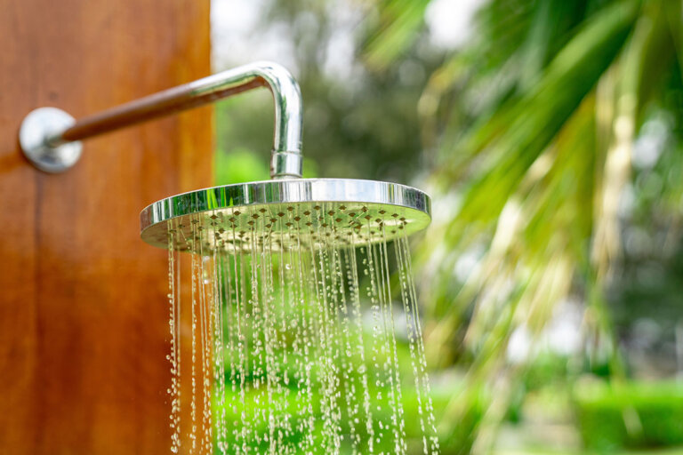 douche de jardin