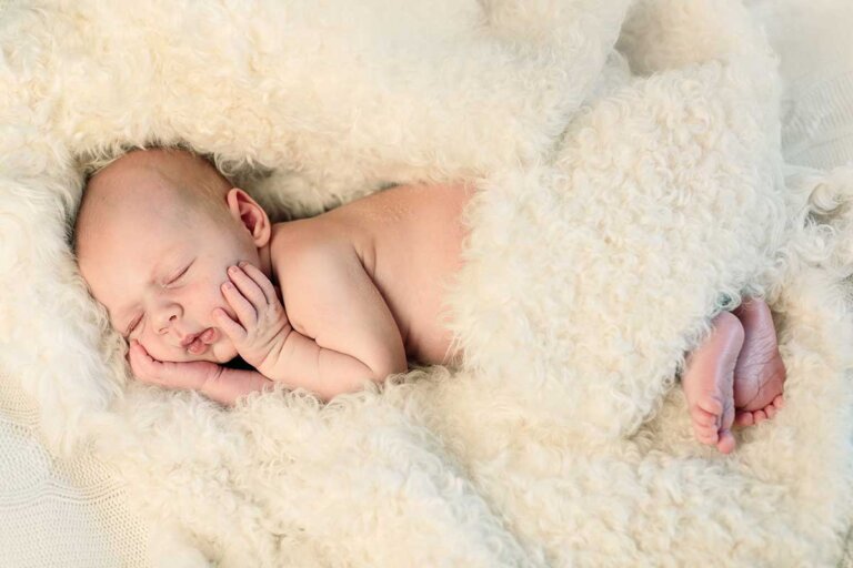 peau de mouton pour bébés