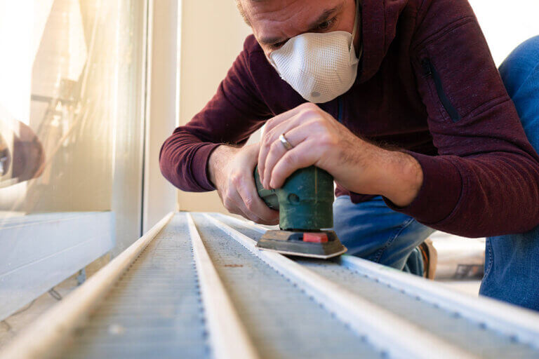 ponceuse triangulaire sans fil