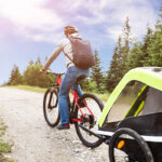 remorque de vélo pour enfant