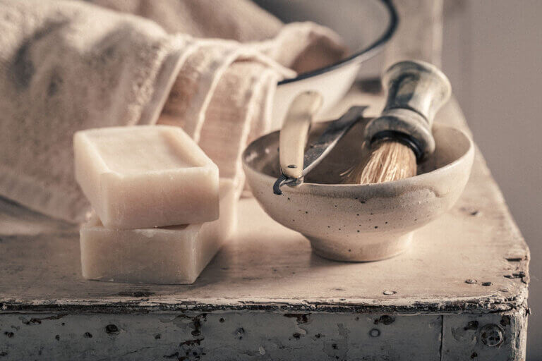 savon à barbe