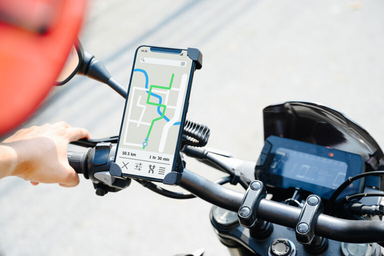 support téléphone vélo