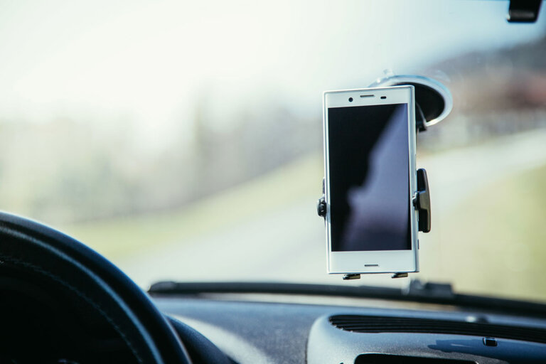 support voiture pour smartphone